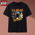 Def Leppard Live Tour 2026 Rock Band Graphic T Shirt, Music 2D Shirt