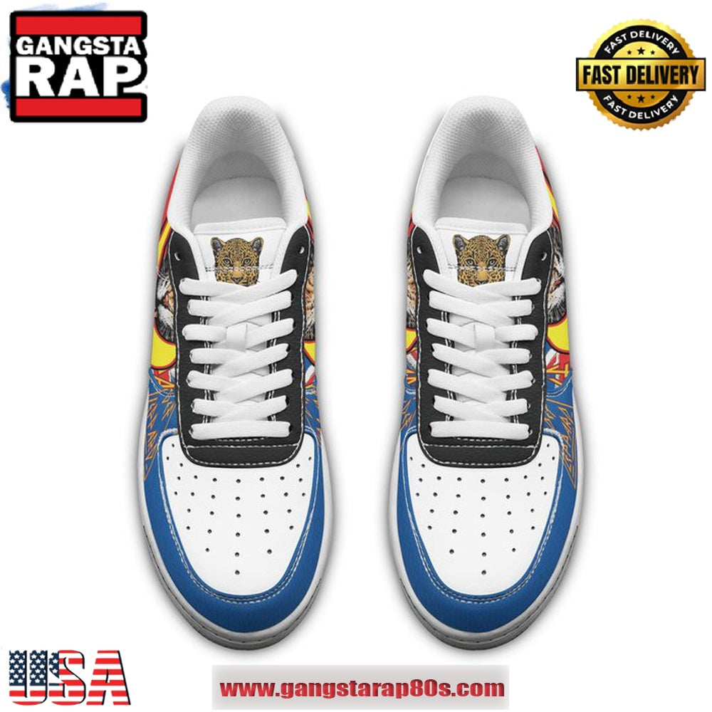 Def Leppard Pour Some Sugar on Me Air Force 1 Running Sneakers Shoes
