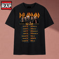 Def Leppard Tour Concert Dates Tour Schedule Rock T Shirt, Music 2D Shirt