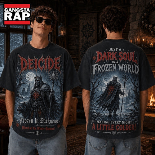 Deicide, Frozen in Darkness, Just A Dark Soul In A Frozen World 3D Shirt