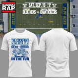 Delaware Fightin’ Blue Hens Football The Cockfight 2026 White T Shirt