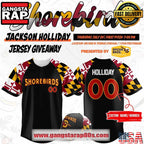 Delmarva Shorebirds Maryland Pride Jackson Holliday Custom Baseball Jersey