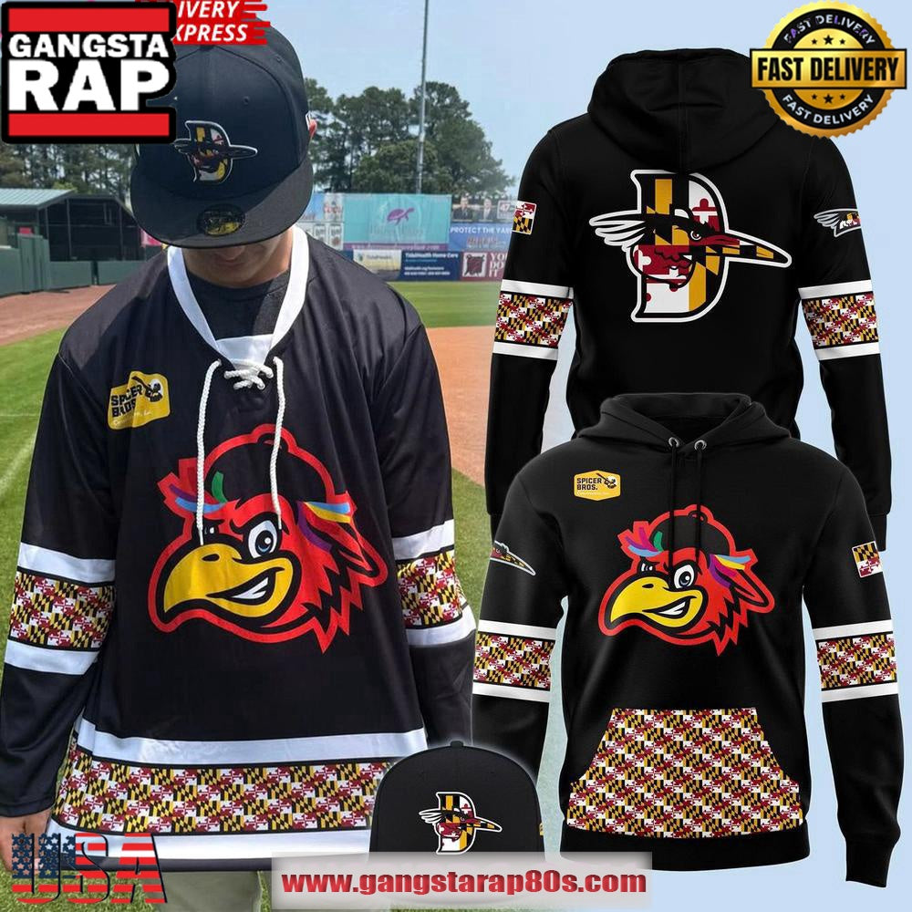 Delmarva Shorebirds x Spicer Bros 2025 Limited All Over Print Hoodie