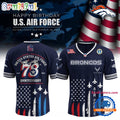 Denver Broncos 2025 NFL US Air Force Birthday Football Jersey
