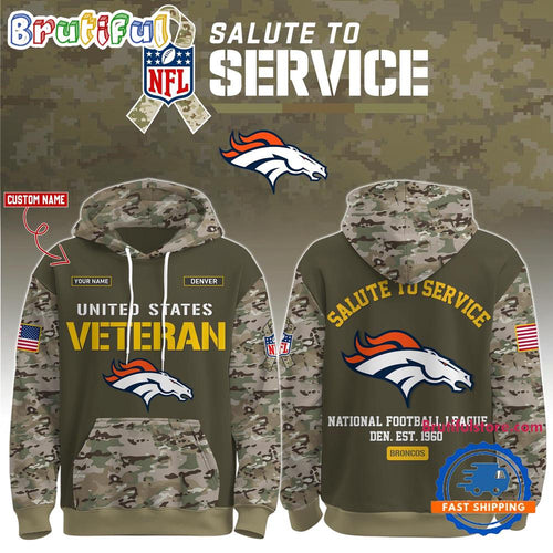 Denver Broncos 2025 NFL Veteran Birthday Limited Edition Hoodie Shirt