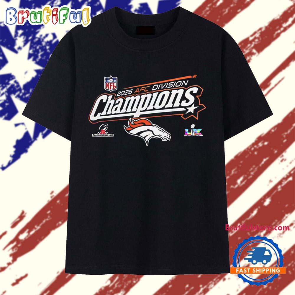 Denver Broncos 2026 AFC Divisional Champions T Shirt