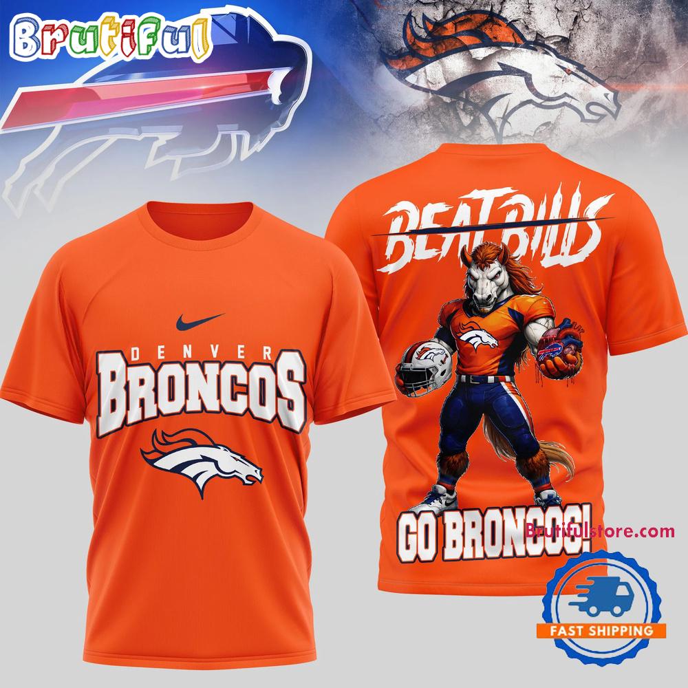 Denver Broncos 2026 NFL Beat Bills Special New 3D Shirt