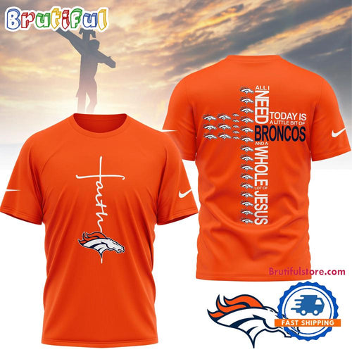 Denver Broncos 2026 NFL Faith Love Special New 3D Shirt