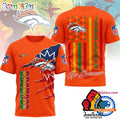 Denver Broncos 2026 NFL Juneteenth Freedom Limited Edition 3D Shirt