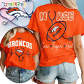 Denver Broncos 2026 NFL Nurse Care Inspire Heal Unisex 3D Shirt