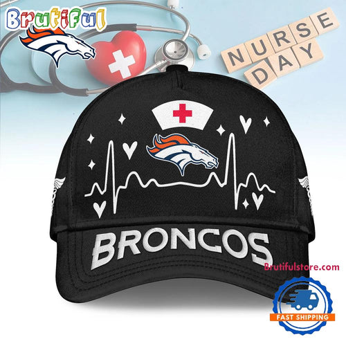 Denver Broncos 2026 NFL Nurse Vibes Classic Cap