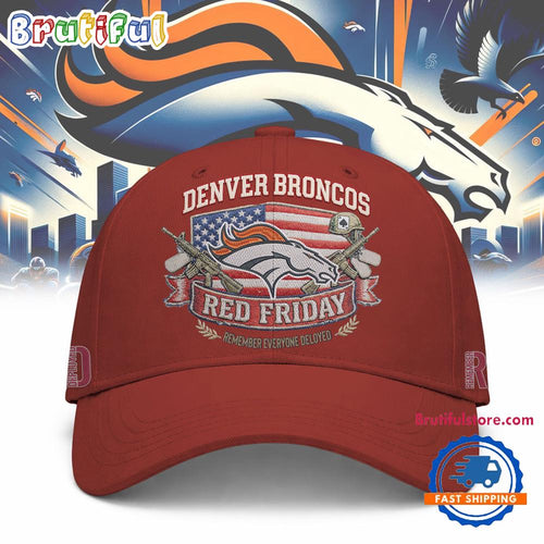 Denver Broncos 2026 NFL RED Friday Classic Cap