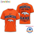Denver Broncos 2026 NFL Rule The Field Limited 3D T Shirt