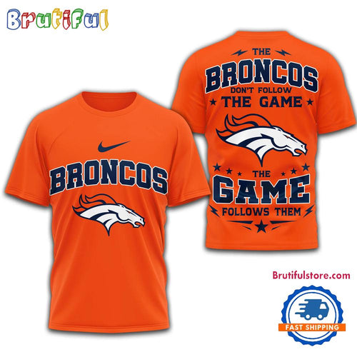 Denver Broncos 2026 NFL Rule The Field Limited 3D T Shirt