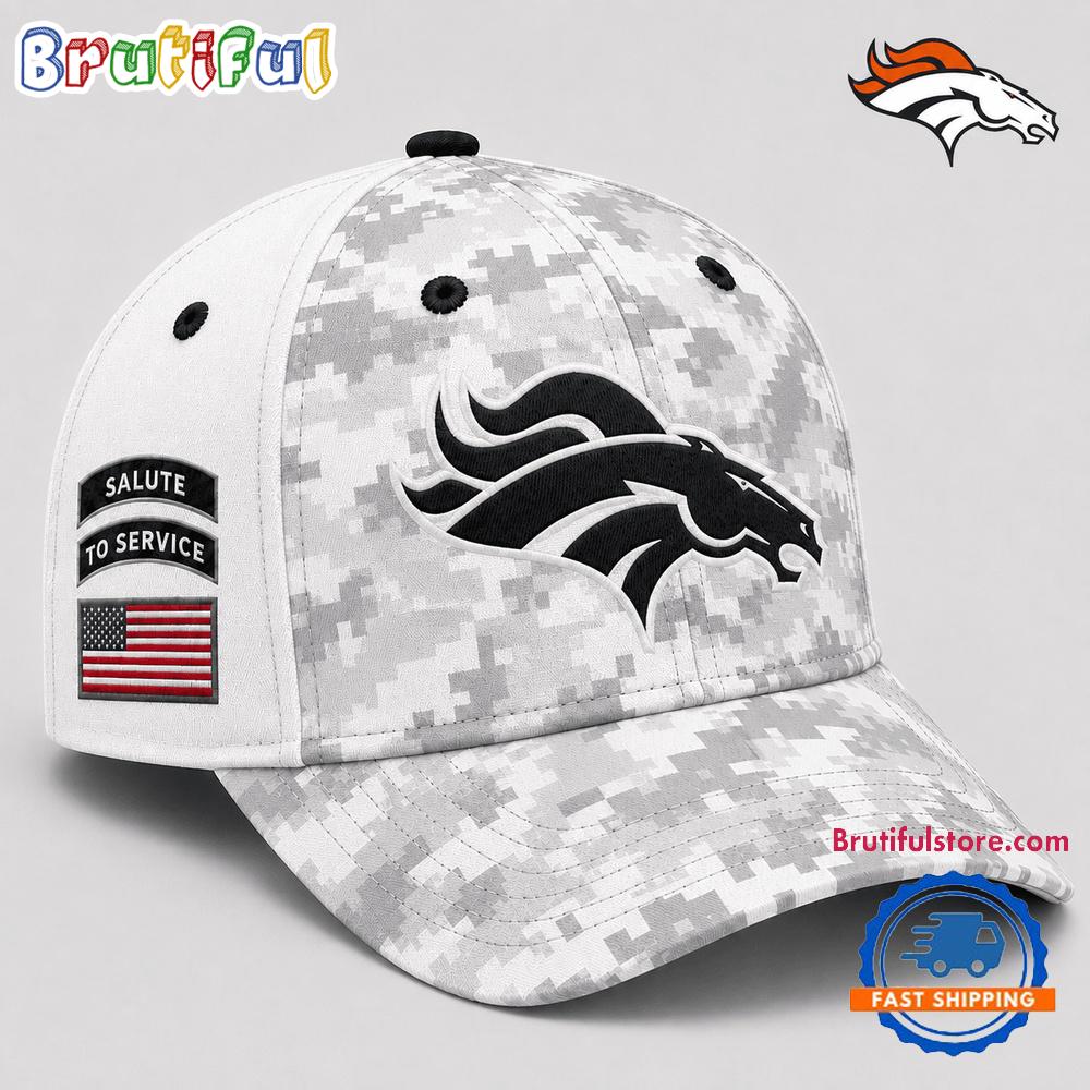 Denver Broncos 2026 NFL Salute to Service Digital Camo Baseball Cap