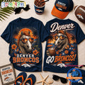 Denver Broncos 2026 NFL Summer Tropical New Design 3D Shirt