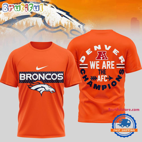 Denver Broncos 2026 Super Bowl We Are The NFC Champions 3D Shirt