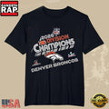 Denver Broncos AFC Divisional Champions 2026 Football T-Shirt