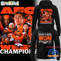 Denver Broncos AFC West Division Champions Hoodie T-Shirt