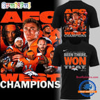 Denver Broncos AFC West Division Champions Hoodie T-Shirt
