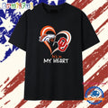Denver Broncos and Oklahoma Sooners it’s in my heart T Shirt