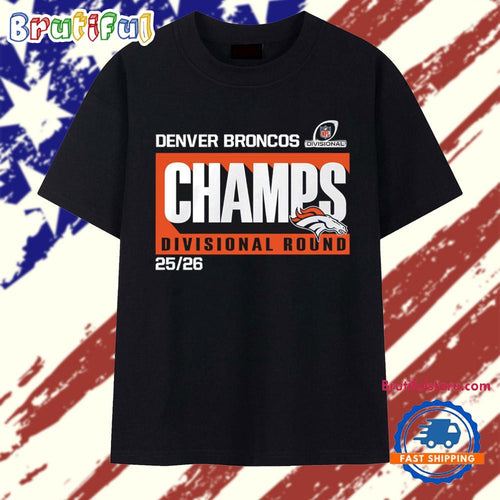 Denver Broncos Football AFC Divisional Round Champions 2026 T Shirt