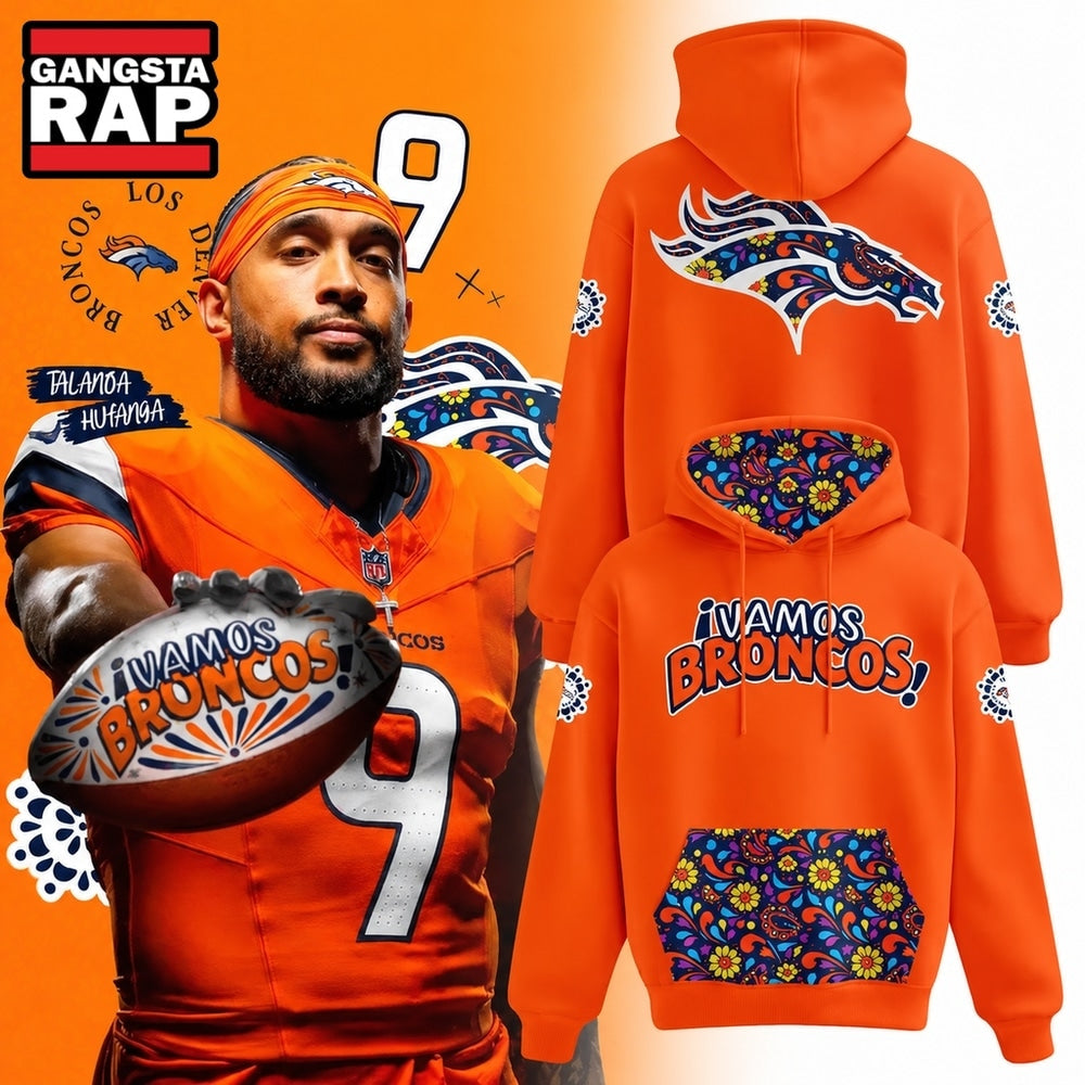 Denver Broncos Hispanic Heritage Month 2026 New Design Hoodie