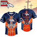 Denver Broncos NFL Blessed Beyond The Score Baseball Jersey