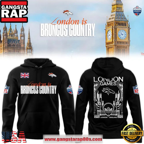 Denver Broncos NFL London game 2025 Limited Hoodie