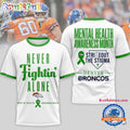Denver Broncos NFL Mental Health Awareness Month 3D T Shirt
