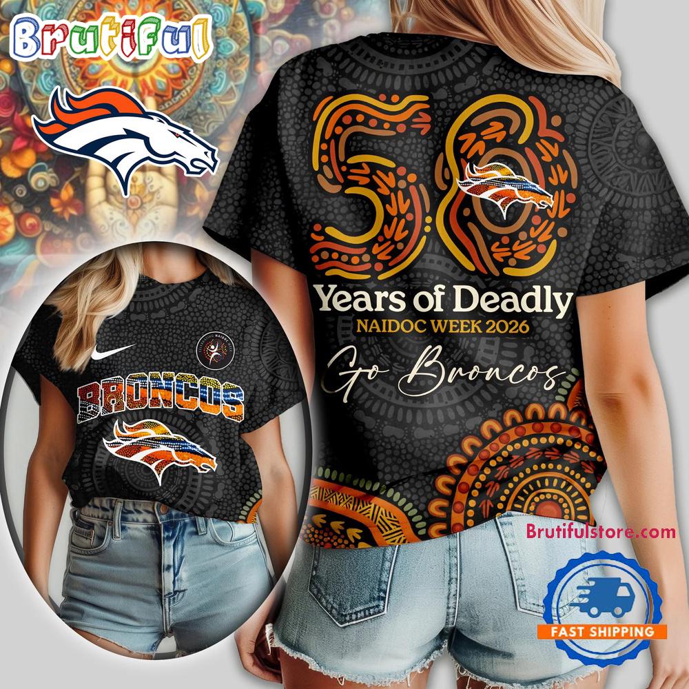 Denver Broncos NFL Naidoc Week 2026 Unisex T Shirt