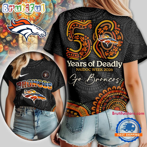 Denver Broncos NFL Naidoc Week 2026 Unisex T Shirt
