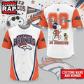 Denver Broncos NFL Snoopy Ultimate Game Day Personalized Jersey Shirt