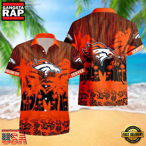 NFL Denver Broncos New Design Aloha Hawaii Shirt