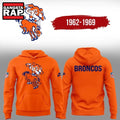 Denver Broncos Throwback 1962 Limited Edition Hoodie Shirt Hoodie T-Shirt