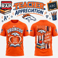 Denver Broncos x Teacher Appreciation Night 2026 Limited Edition T Shirt