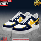 Denver Nuggets City Edition Custom Air Force 1 Sneakers Shoes