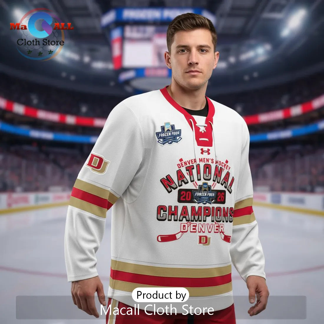 Denver Pioneers 2026 National Champions Men’s Hockey Jersey