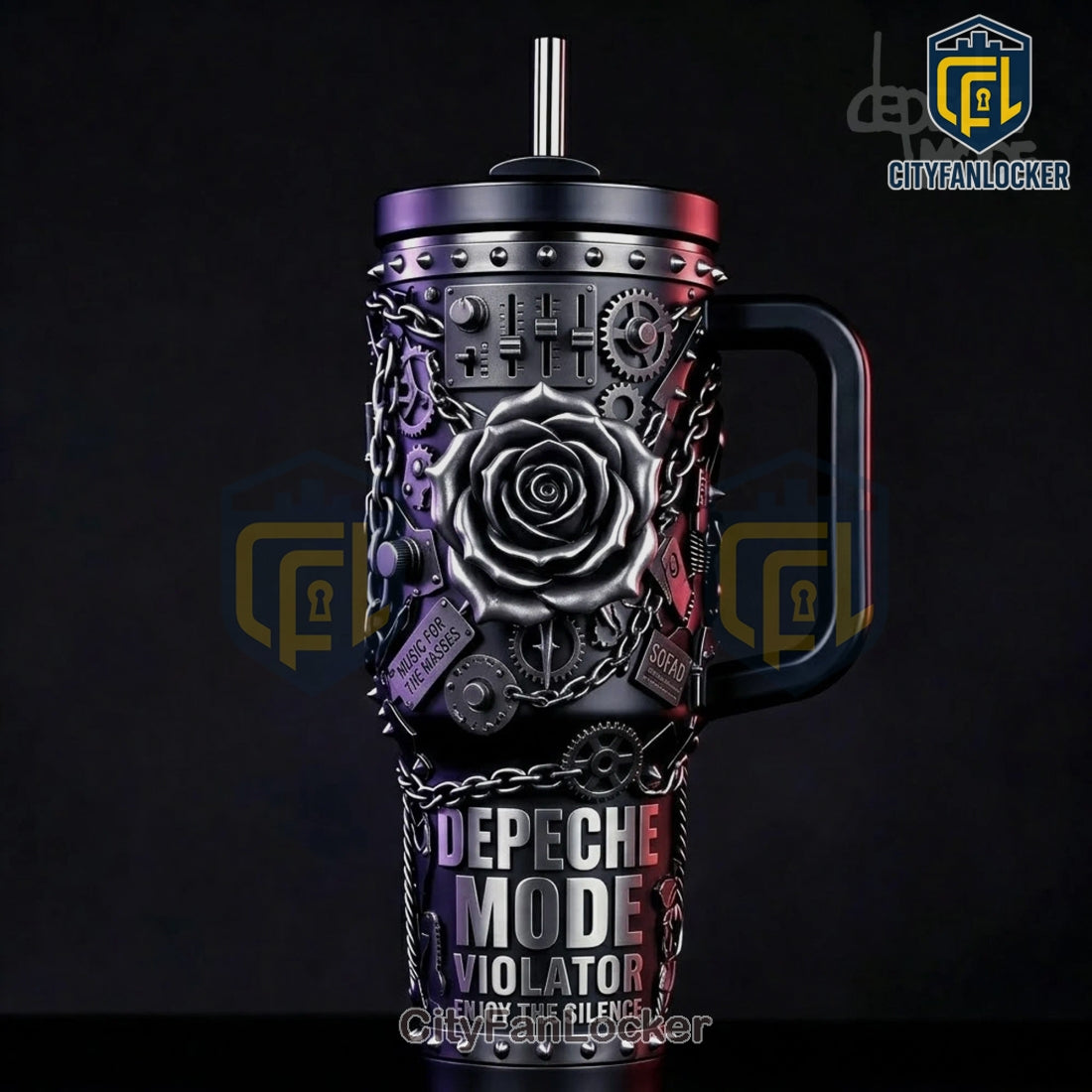 Depeche Mode Tumbler, Music For The Masses Theme