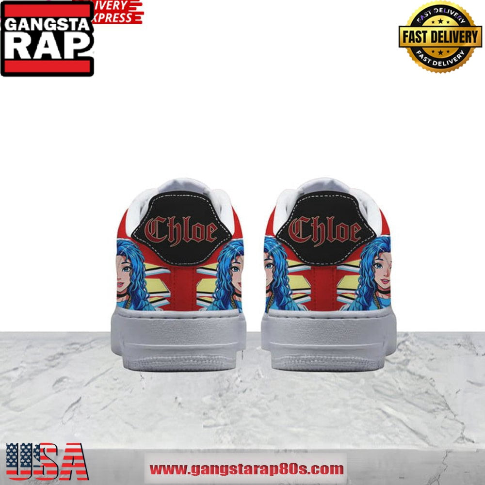 Descendants Chloe Charming Limited Edition Air Force 1 Sneakers Shoes