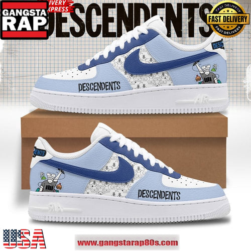 Descendent Rock Band Special Edition Air Force 1 Running Sneakers Shoes