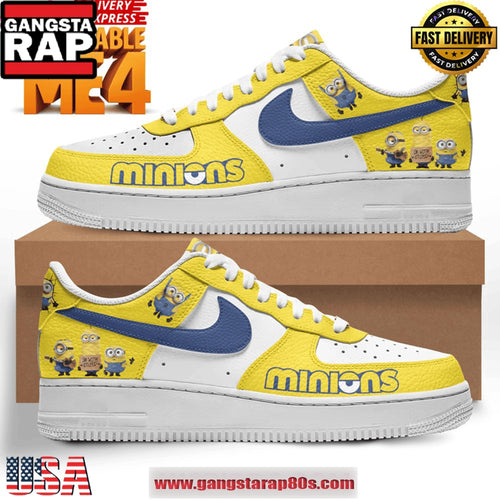 Despicable Me 4 Special Edition Air Force 1 Running Sneakers Shoes