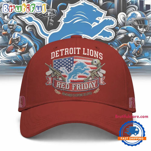 Detroit Lions 2026 NFL RED Friday Classic Cap