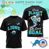 Detroit Lions 2026 NFL x Earth Day Limited Edition 3D T Shirt