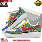 Detroit Lions Autism Awareness Air Force 1 Running Sneakers Shoes