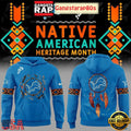 Detroit Lions Football Native American Heritage Month 2025 All Over Print Hoodie