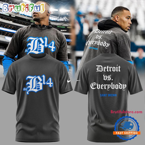 Detroit Lions Football Special Detroit Vs Everybody 3D Shirt