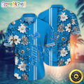 Detroit Lions Hawaii Shirt Flower Sporty And Stylish