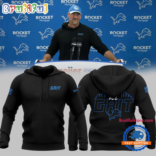 Detroit Lions NFL 2024 All Grit Hoodie
