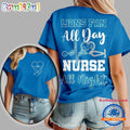 Detroit Lions NFL All Day Nurse All Night Unisex 3D Shirt
